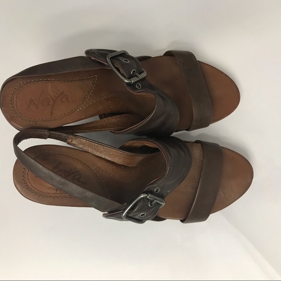 Naya Leather Sling Backs - Picture 4 of 9